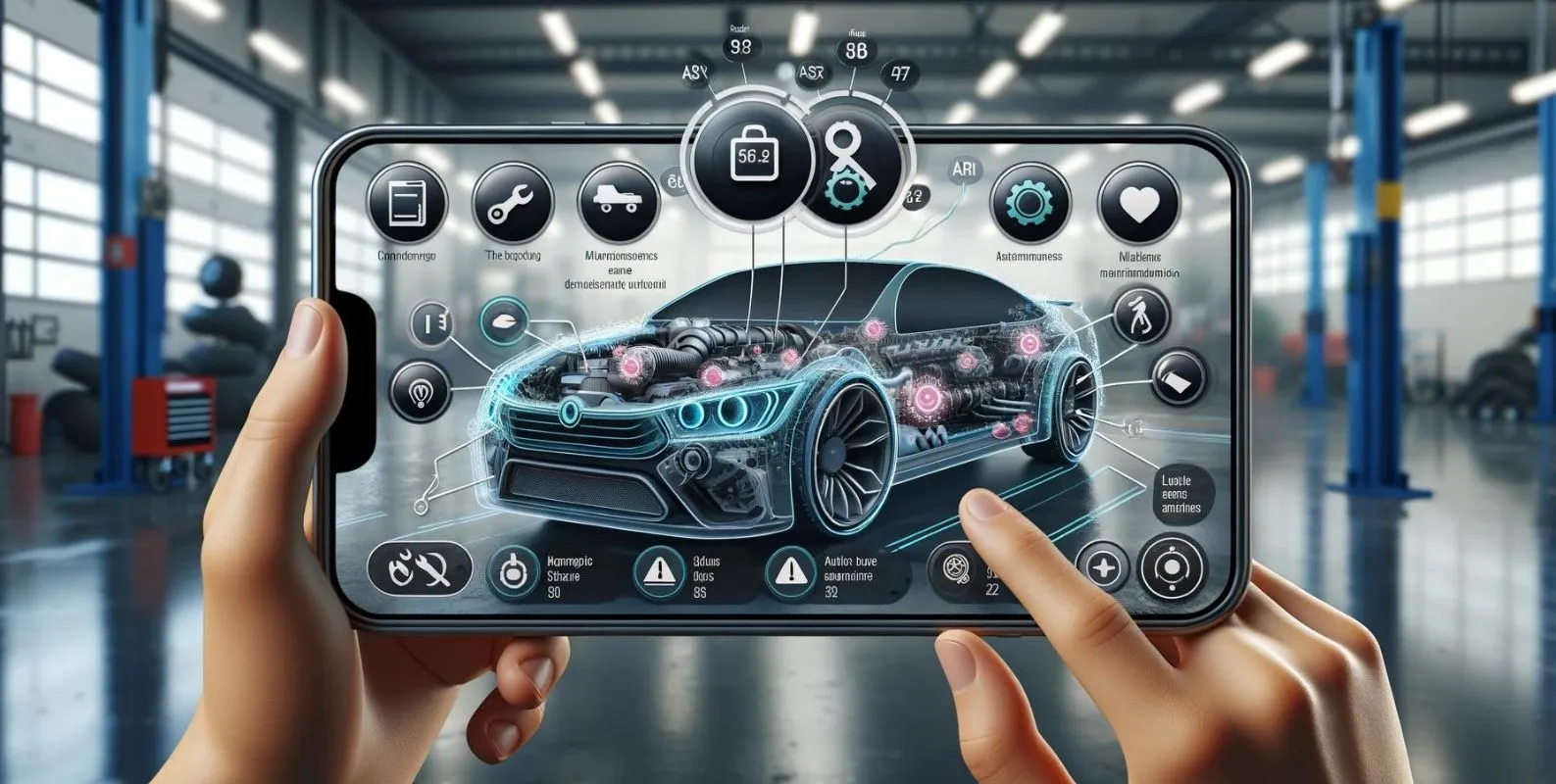 augmented reality (AR) in car maintenance and repair