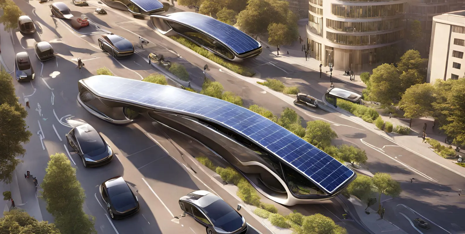 solar-powered cars