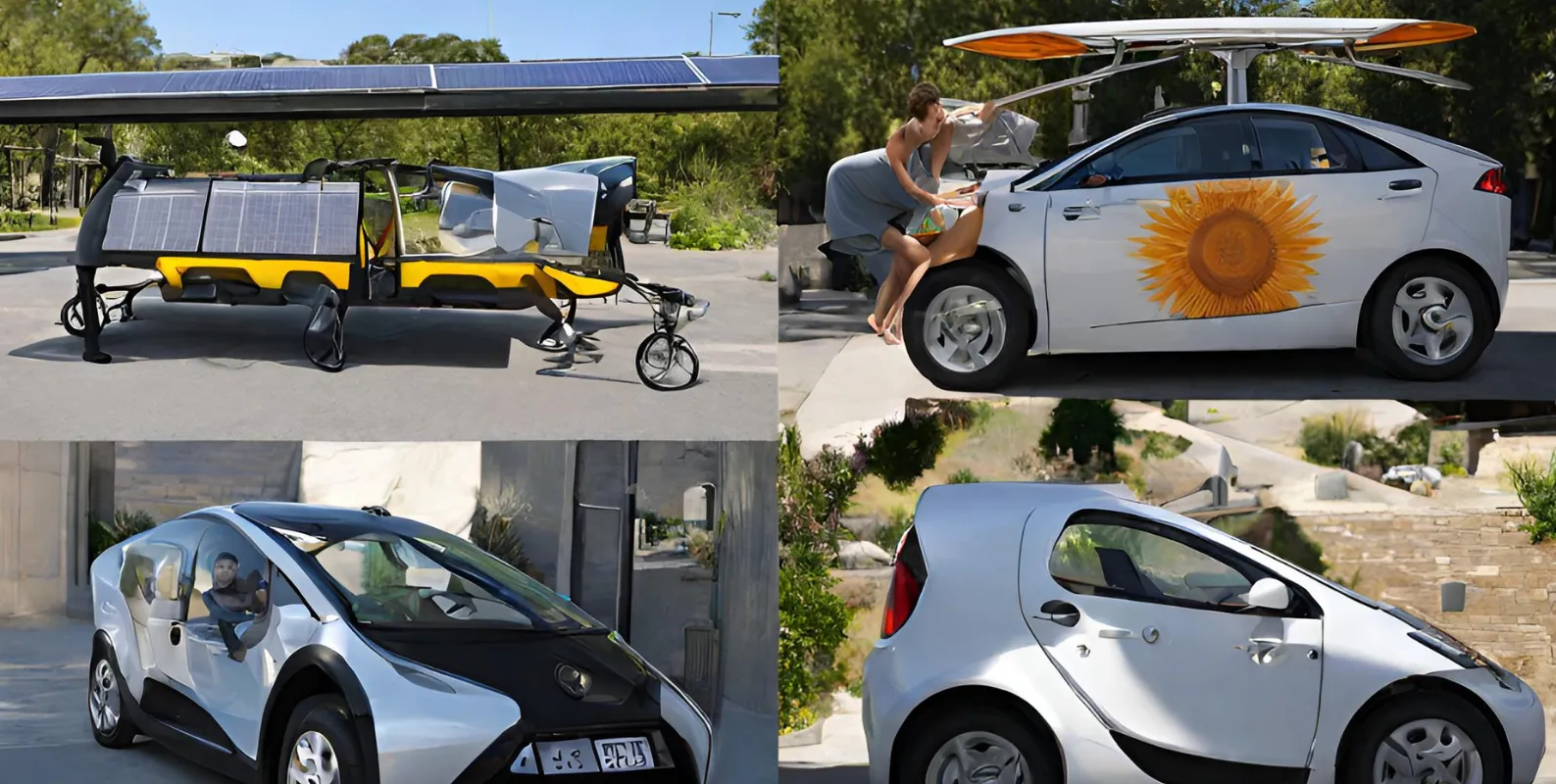solar-powered cars