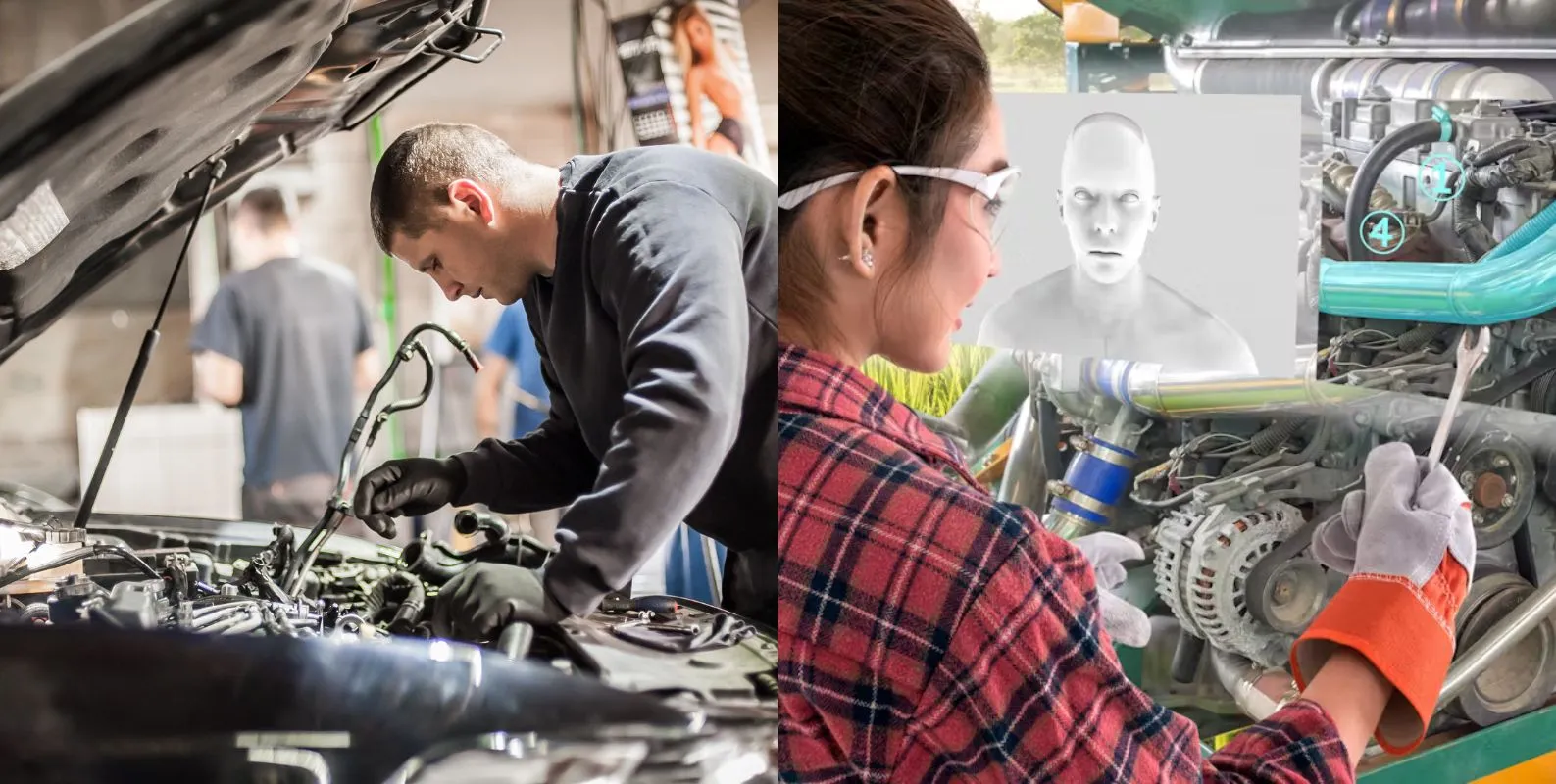 augmented reality (AR) in car maintenance and repair