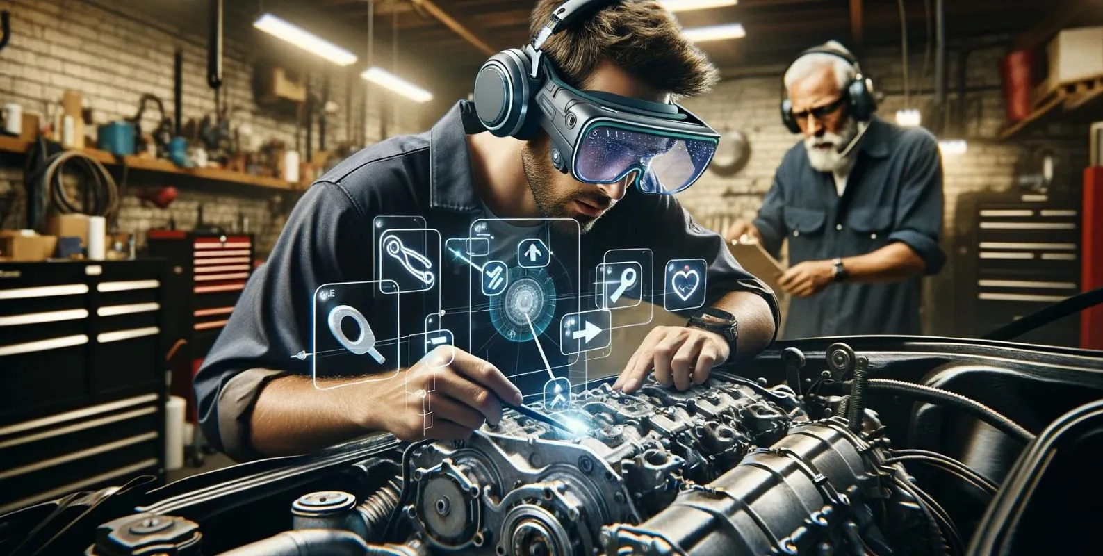 augmented reality (AR) in car maintenance and repair